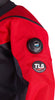 TLS350 - Premium Drysuit - Pro Red Tough Duck - Low Profile Dump Valve
