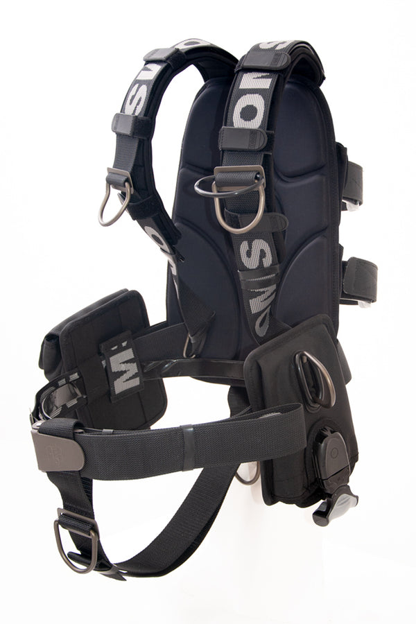 OMS Backplate w/ SmartStream Harness SIG, Crotch Strap, Back OMS Backplate w/ SmartStream Harness SIG, Crotch Strap, Back