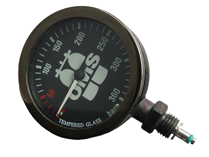 SPG 2.5 in (63 mm), mineral glass - Black