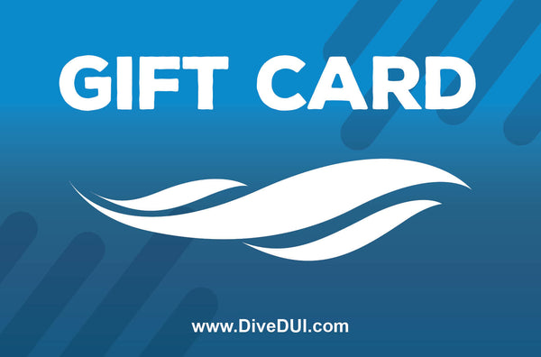 DiveDUI.com Online Gift Card