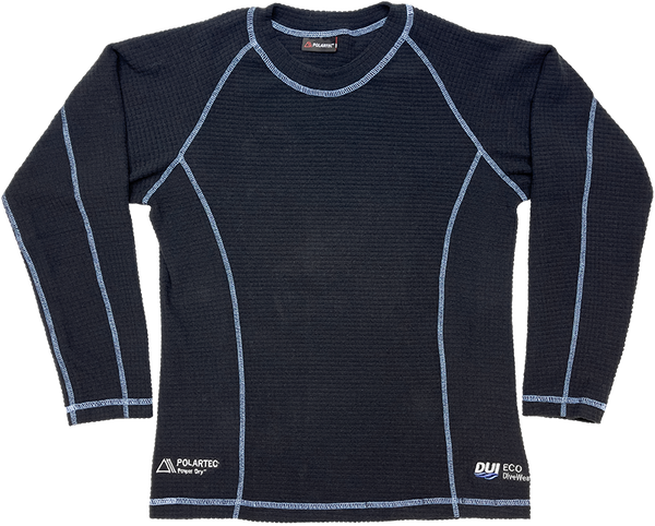 DUI Polartec PowerGrid Base Layer - Unisex Pullover