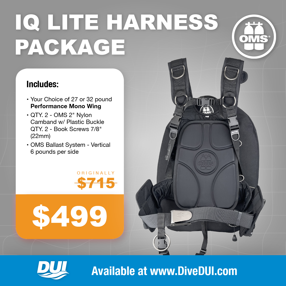 IQ LITE Harness Package - 2019 Version