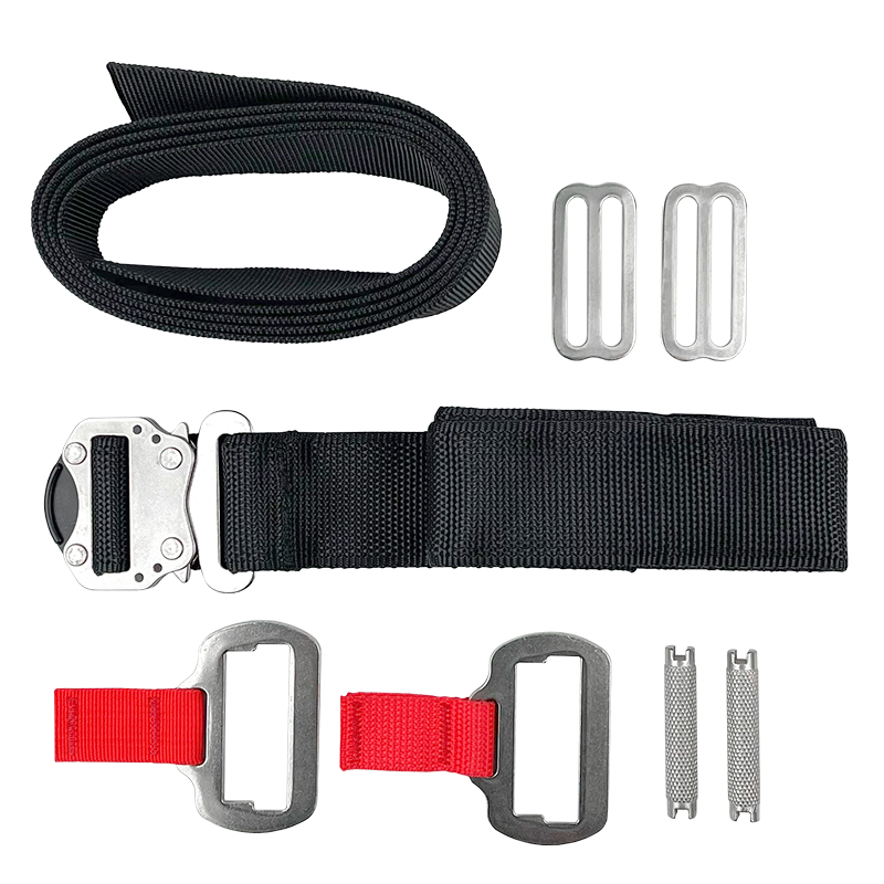 PS Complete Waist Strap Assembly w/ Stainless Steel Buckles & Webbing