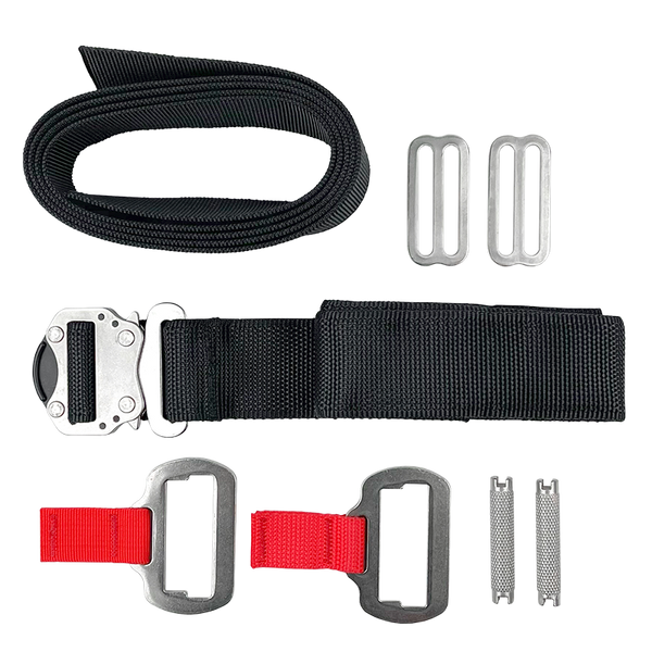 PS Complete Waist Strap Assembly w/ Stainless Steel Buckles & Webbing