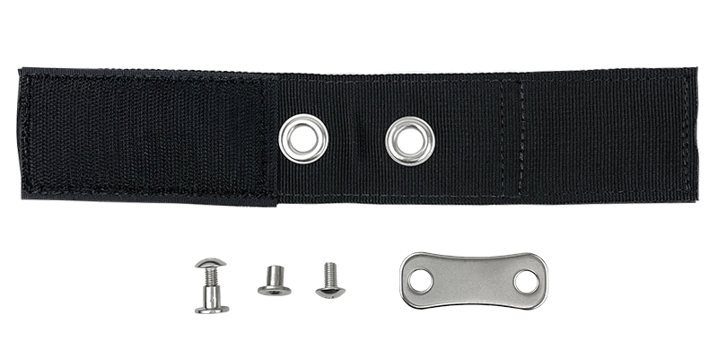 PS Reflective Tape Loop w/ Screws