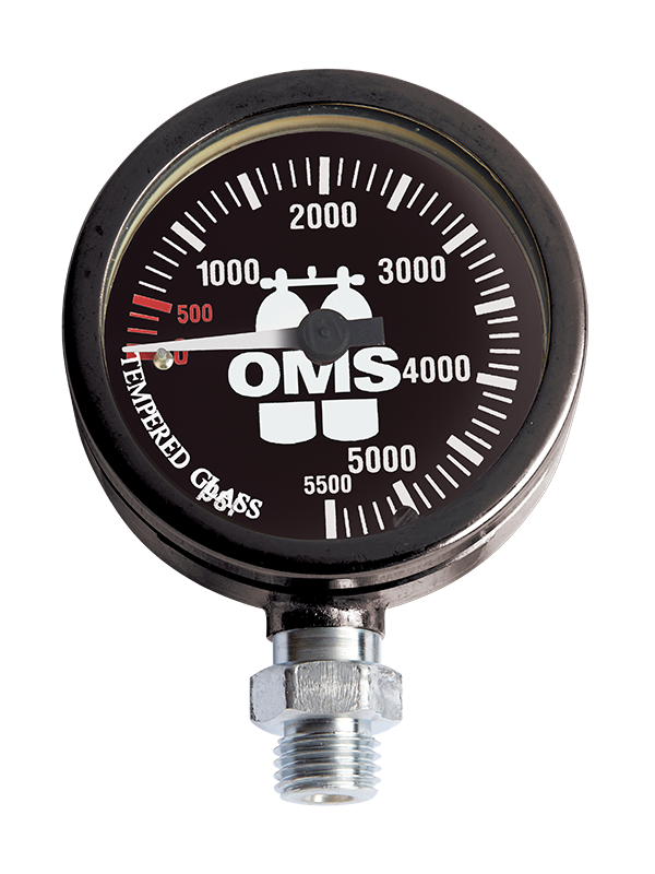 SPG 2 in (52 mm), mineral glass - Black