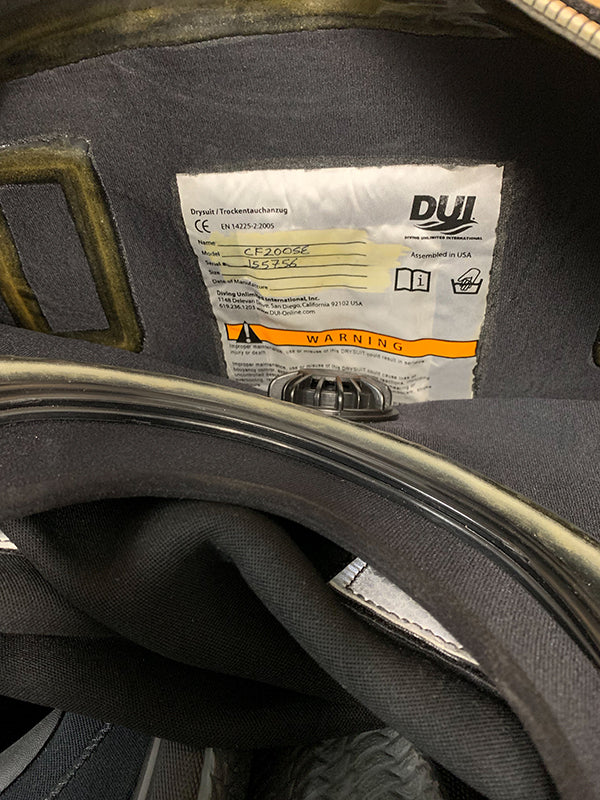 DUI Men's MD CF200SE Premium Drysuit TR8621