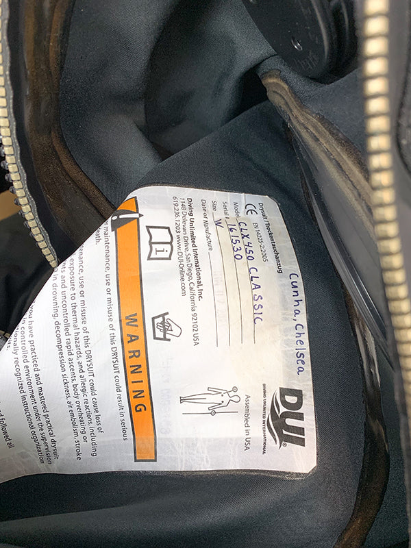 DUI Women's 4XL CLX450 Classic Premium Drysuit TR8665