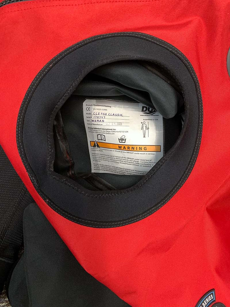 DUI Women's 4XL CLX450 Classic Premium Drysuit TR8851