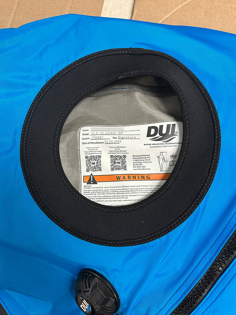 DUI Women's 4XL TLS350 Classic Drysuit TR8960