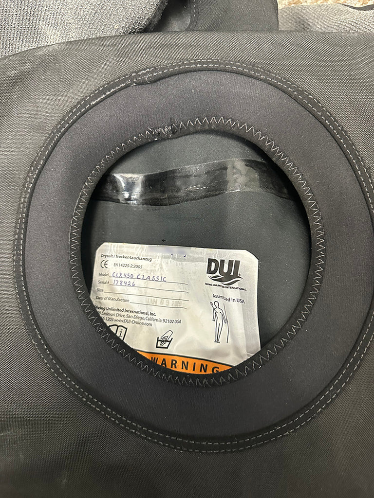 DUI Men's 2XL CLX450 Classic Drysuit TR8969