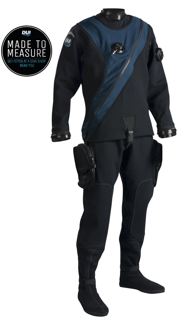 DUI CF200X - Premium Drysuit - Midnight Blue Tough Duck