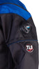 TLS350 - Premium Drysuit - Pro Royal Blue Tough Duck - Low Profile Dump Valve