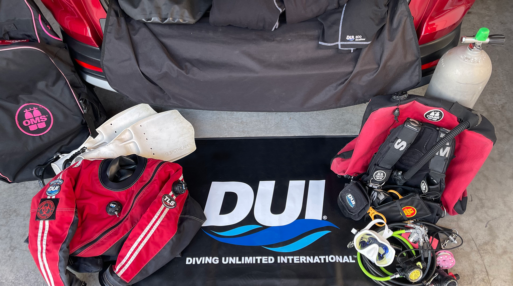 DUI Changing Mat - infuse behind car