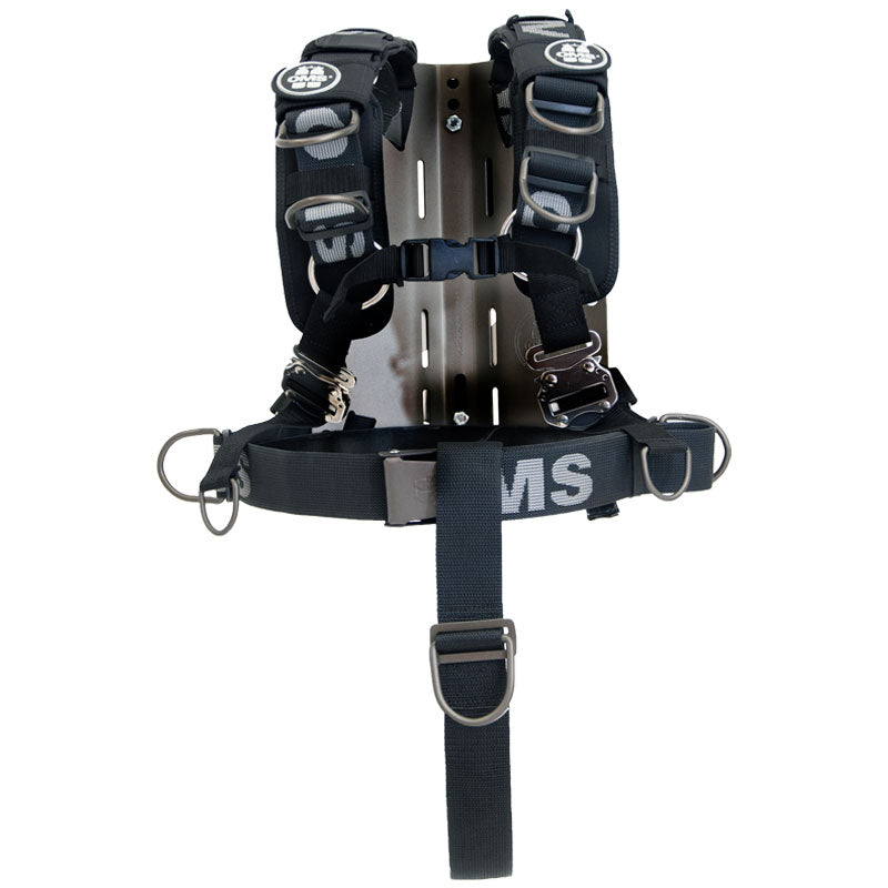 OMS SS/AL Backplate with Comfort Harness System III