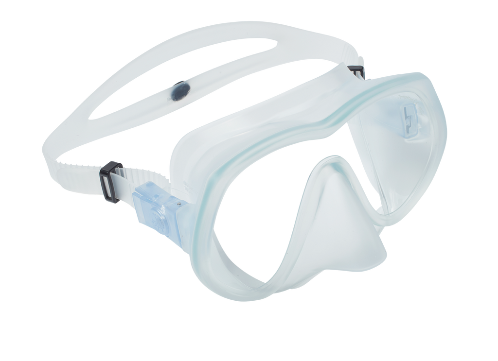 OMS Tattoo Mask - clear blue with UV - large