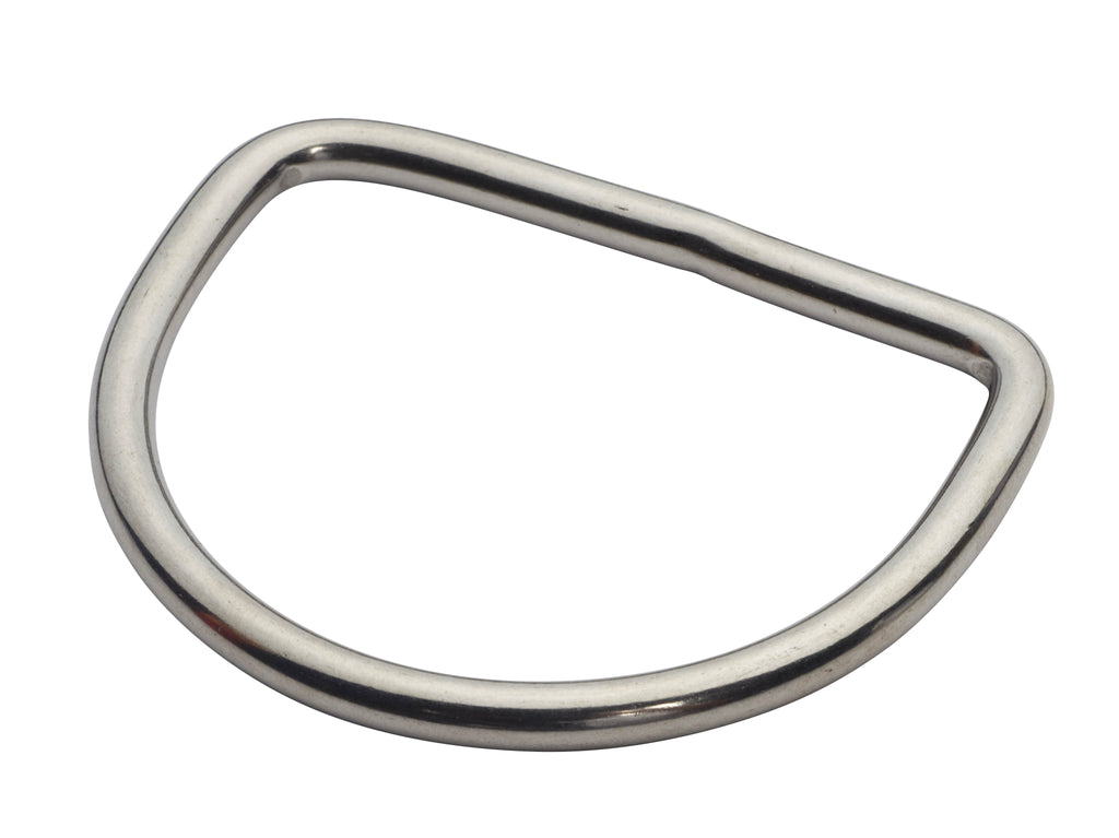 OMS D-Ring 2" (5 cm) Stainless Steel, Straight