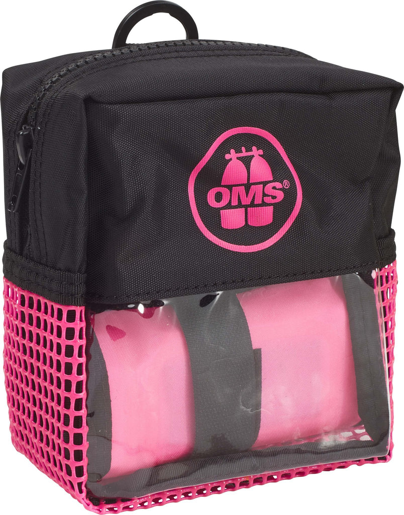 OMS Safety II (6' / 1 meter SMB, Spool 100' & Safety Pocket) Pink