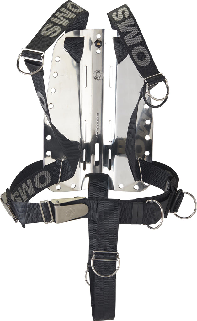 OMS SS Backplate w/ CR SmartStream Harness and Crotch Strap