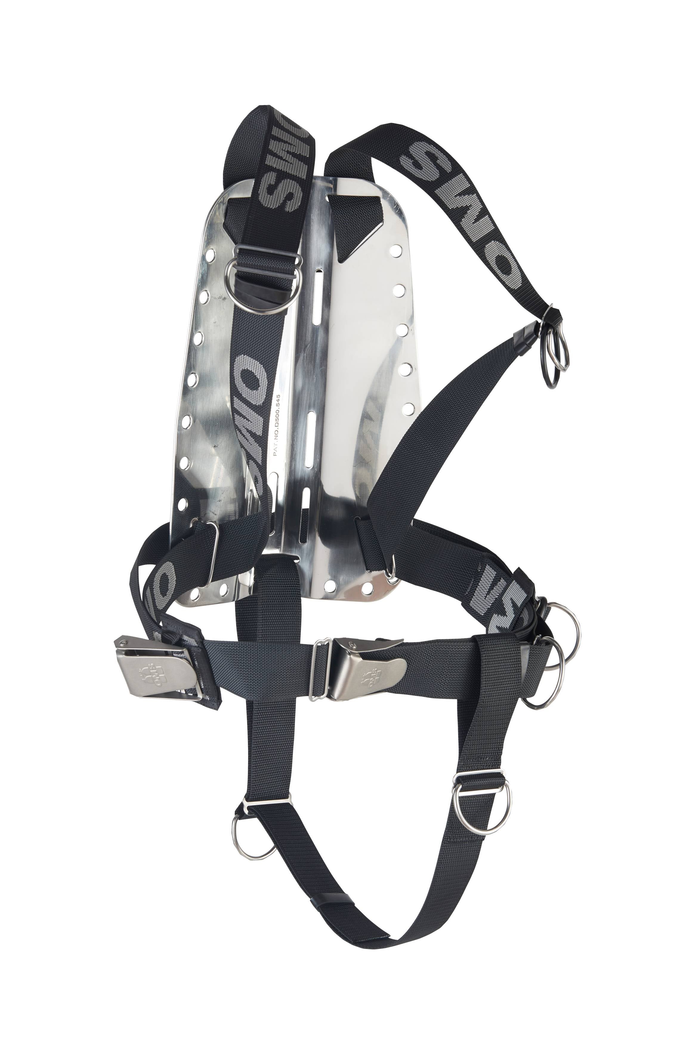 mmts0727 OMS SS/AL Backplate with SmartStream Harness and Crotch Strap