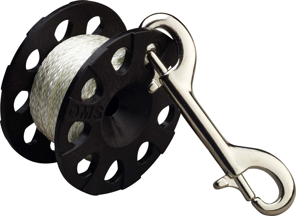 OMS 100' Spool (~30 m of line) with SS Double-Ender