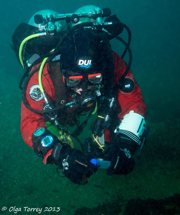 Bernie Chowdhury with DUI OMS Wrist Slate